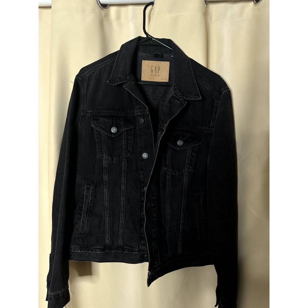 Gap Icon Denim Black Jean Jacket NWOT